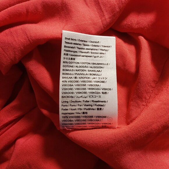 Farm Rio Red Tiki Bananas Tiered Maxi Sundress - Large - Great Condition - Picture 11 of 11